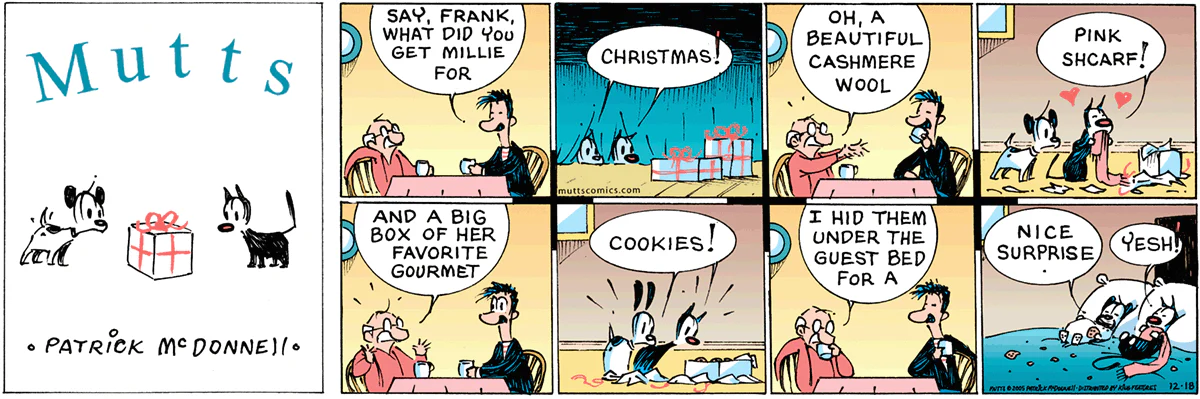 December 18 2005, Sunday Comic Strip