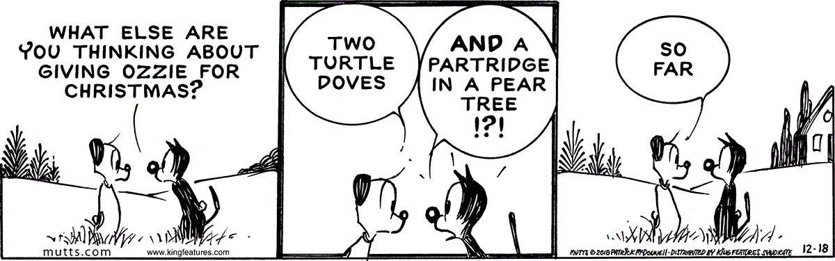 December 18 2018, Daily Comic Strip