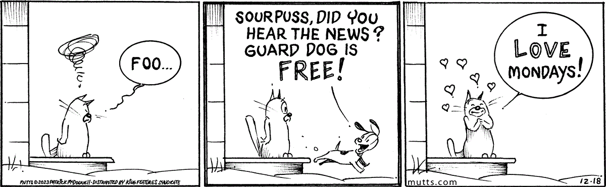 December 18 2023, Daily Comic Strip