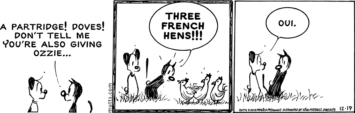 December 19 2018, Daily Comic Strip