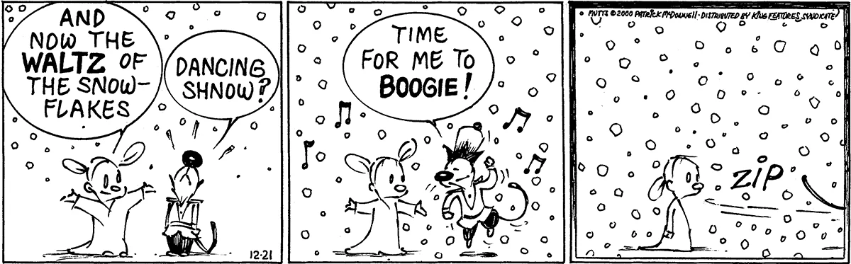 December 21 2000, Daily Comic Strip
