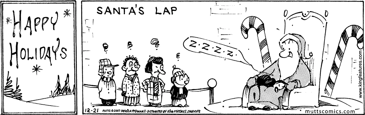 December 21 2007, Daily Comic Strip
