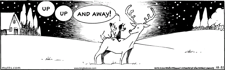 December 21 2016, Daily Comic Strip