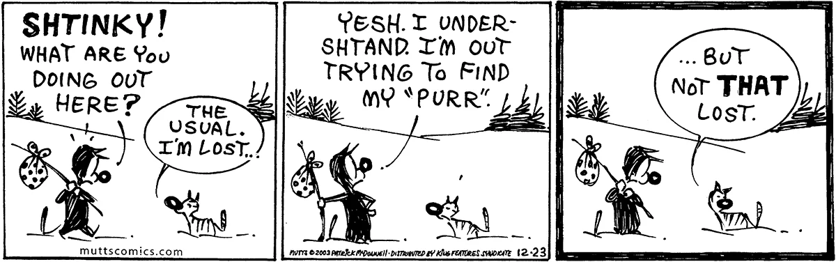 December 23 2003, Daily Comic Strip
