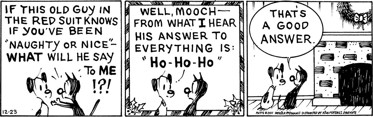 December 23 2011, Daily Comic Strip