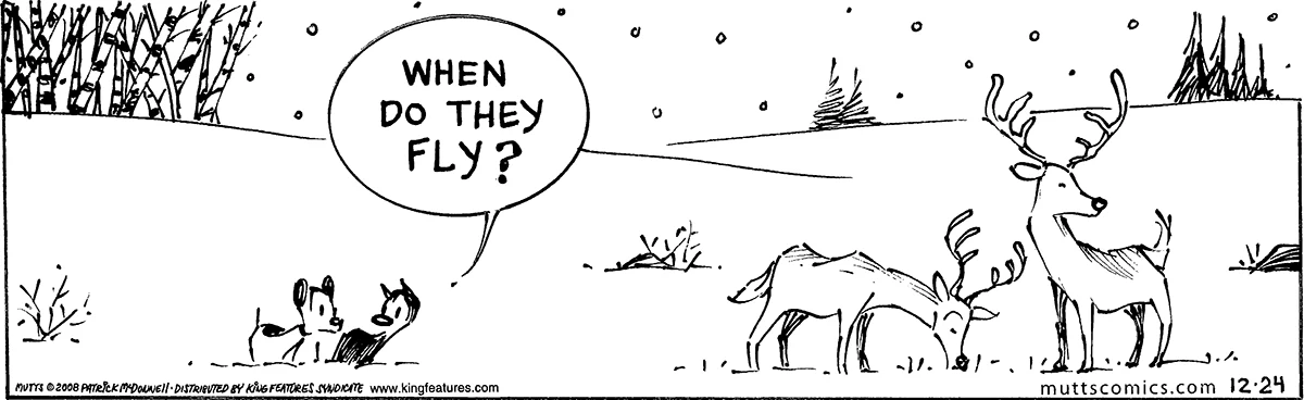 December 24 2008, Daily Comic Strip