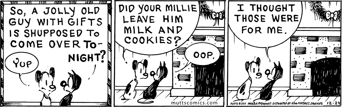 December 24 2011, Daily Comic Strip
