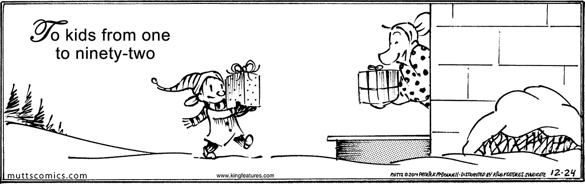 December 24 2014, Daily Comic Strip
