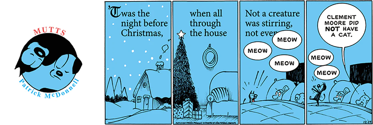 December 24 2017, Sunday Comic Strip