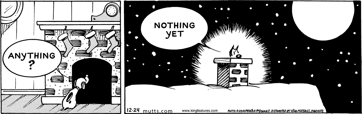 December 24 2018, Daily Comic Strip