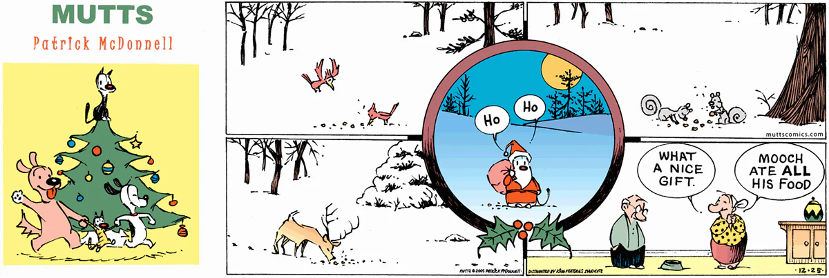 December 25 2005, Sunday Comic Strip