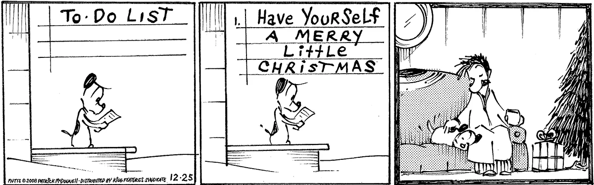 December 25 2008, Daily Comic Strip
