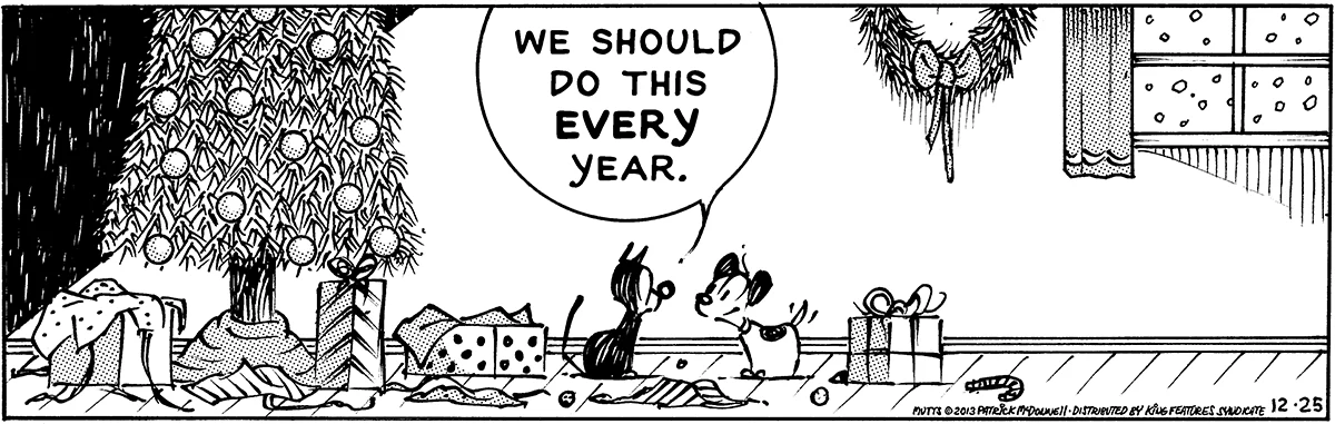 December 25 2013, Daily Comic Strip