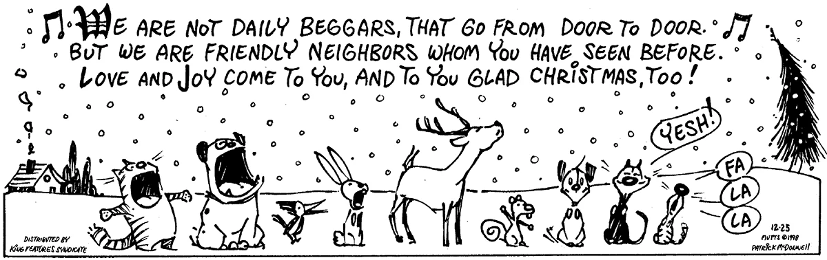 December 25 1998, Daily Comic Strip
