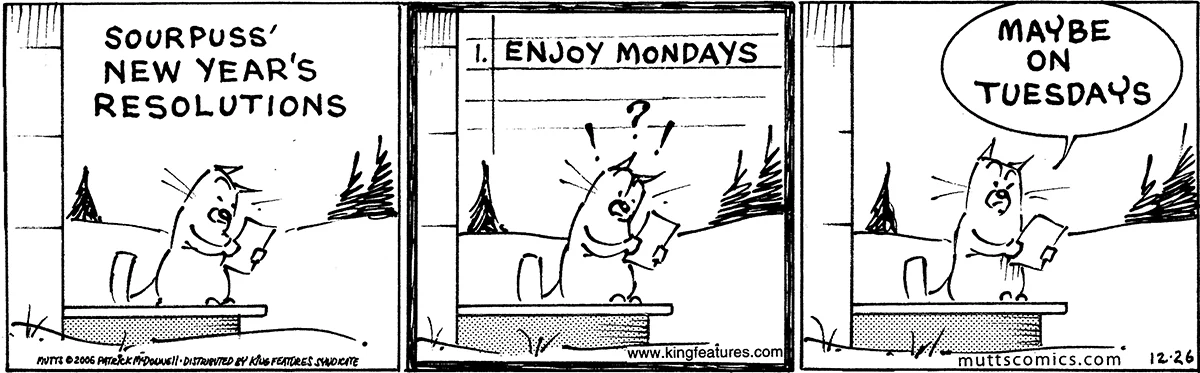 December 26 2006, Daily Comic Strip