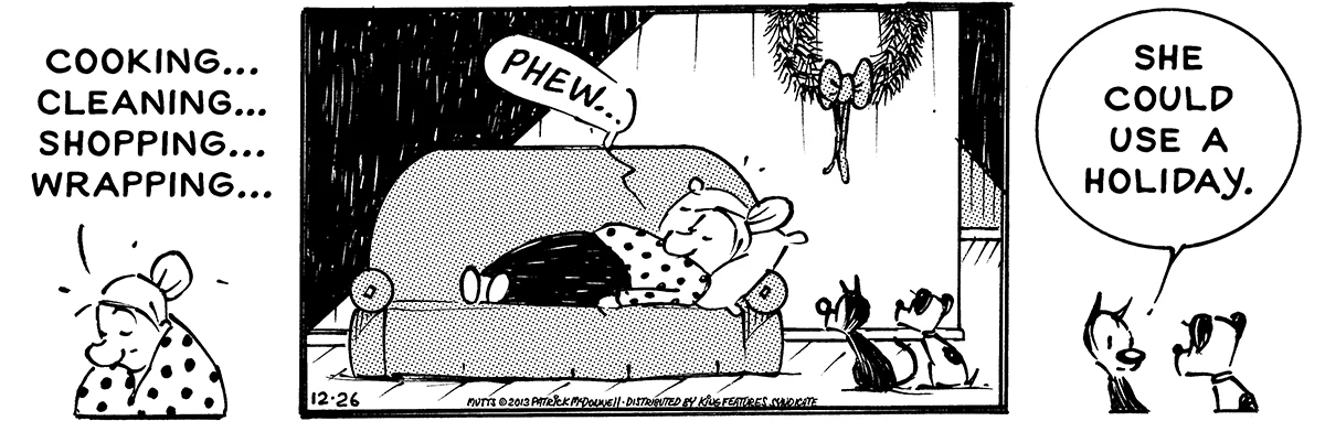 December 26 2013, Daily Comic Strip