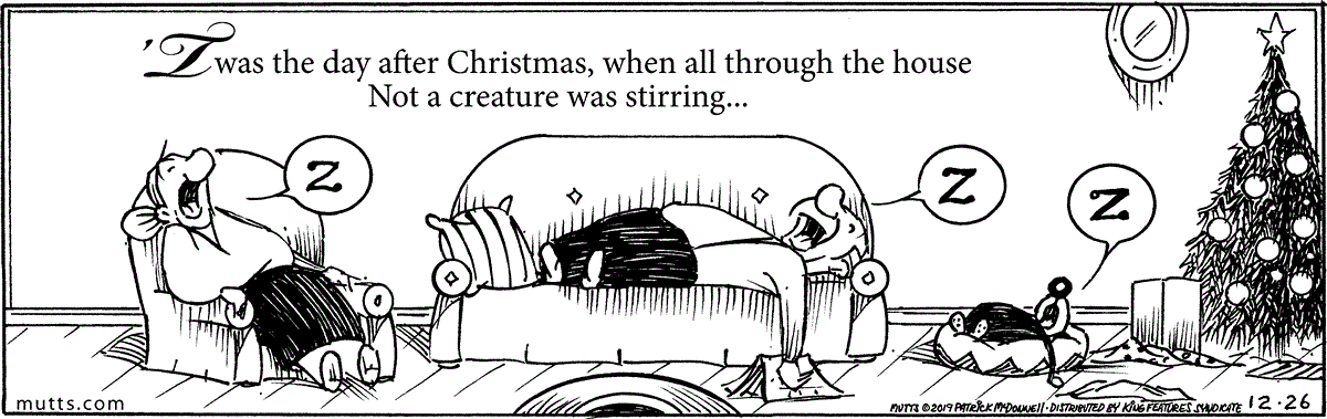 December 26 2019, Daily Comic Strip