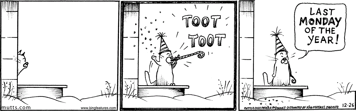 December 26 2022, Daily Comic Strip