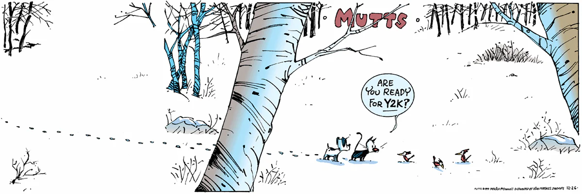December 26 1999, Sunday Comic Strip