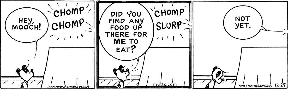 December 27 2018, Daily Comic Strip