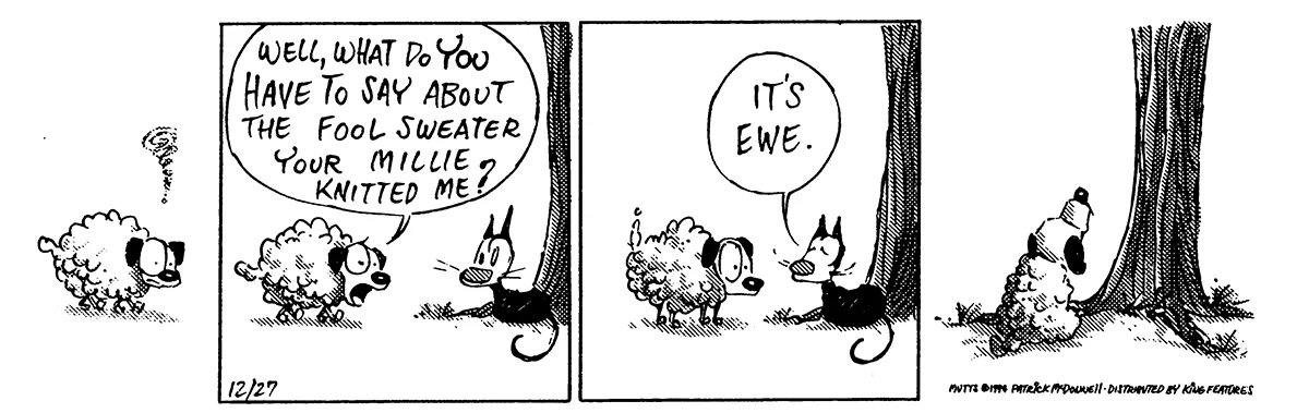 December 27 1994, Daily Comic Strip