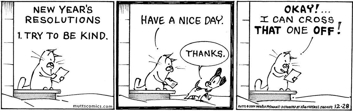 December 28 2004, Daily Comic Strip