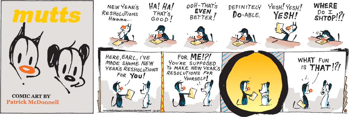 December 29 2024, Sunday Comic Strip