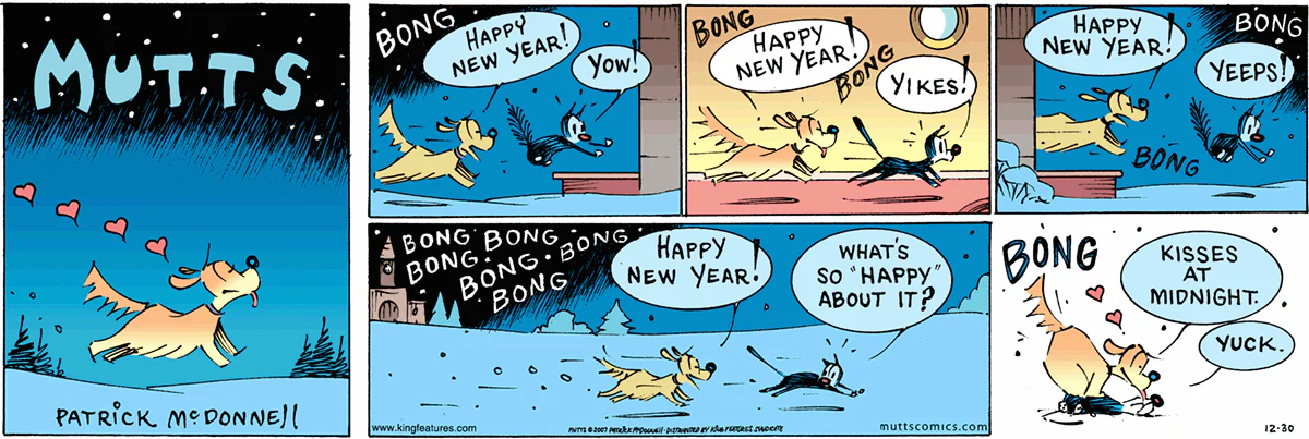 December 30 2007, Sunday Comic Strip