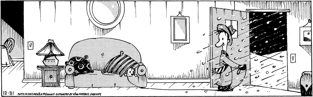 December 31 2003, Daily Comic Strip