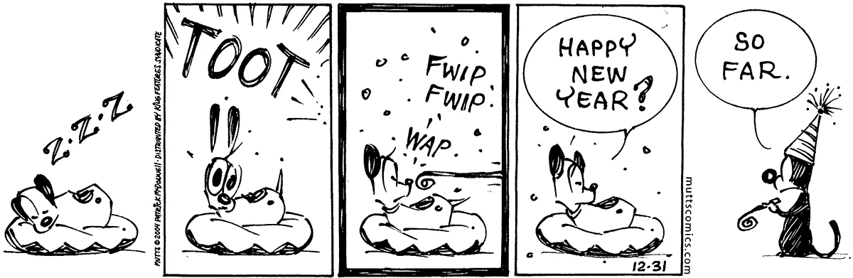 December 31 2004, Daily Comic Strip