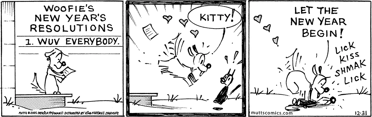 December 31 2005, Daily Comic Strip