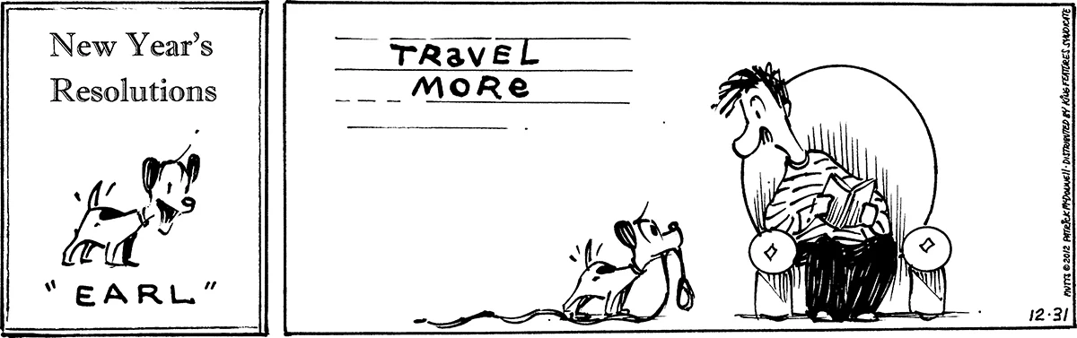 December 31 2012, Daily Comic Strip