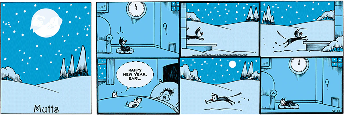 December 31 2017, Sunday Comic Strip