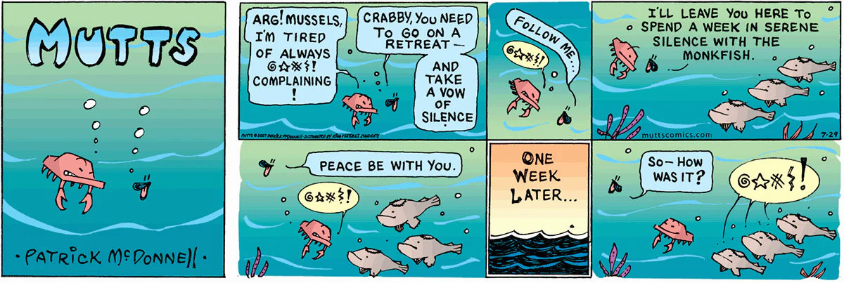 July 29 2007, Sunday Comic Strip