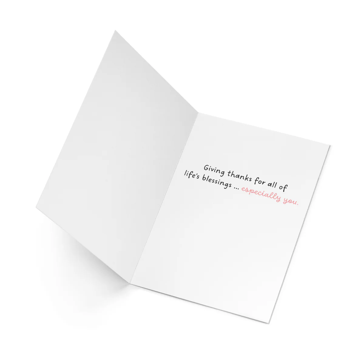 'Thankful for You' Greeting Card - Image 3