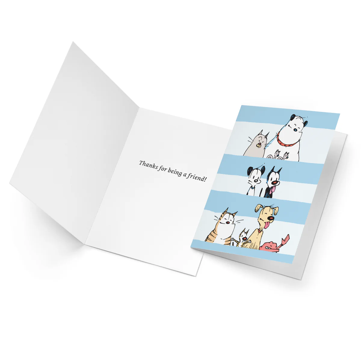 'Thanks for Being a Friend' Greeting Card - Image 3