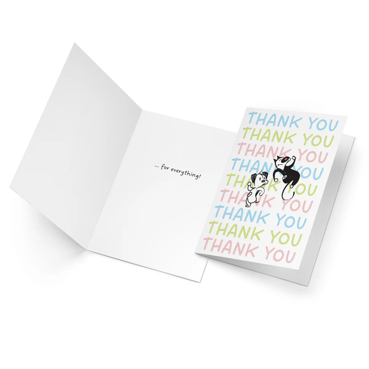 'Thanks for Everything' Thank You Card - Image 3
