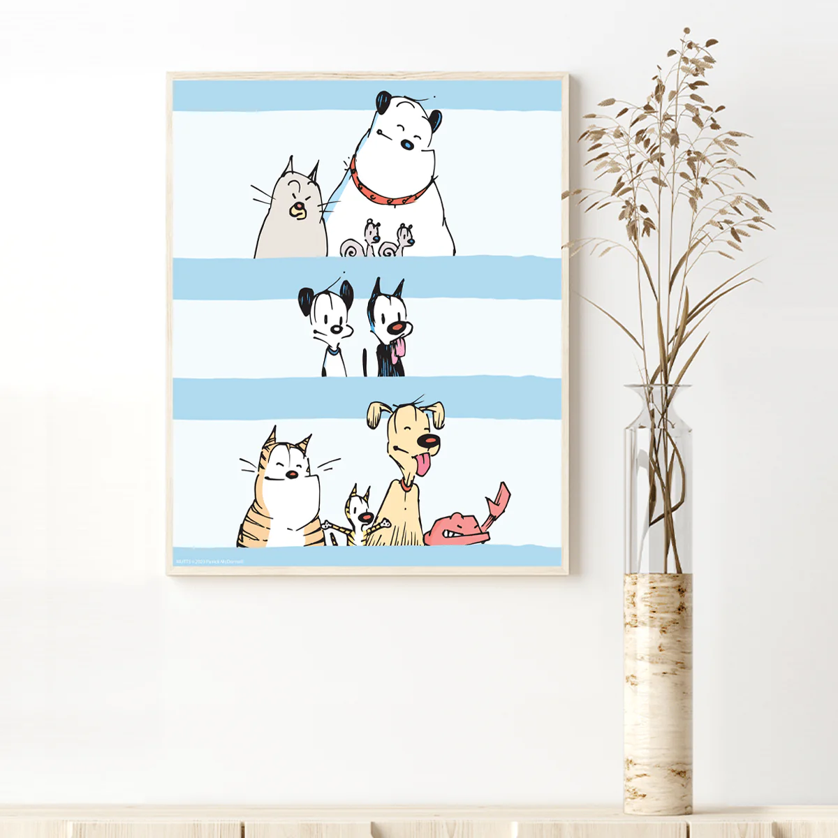 'The MUTTS Crew' Standard Art Print - Image 2