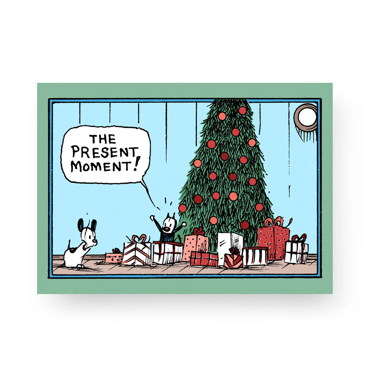 'The Present Moment' Christmas Card