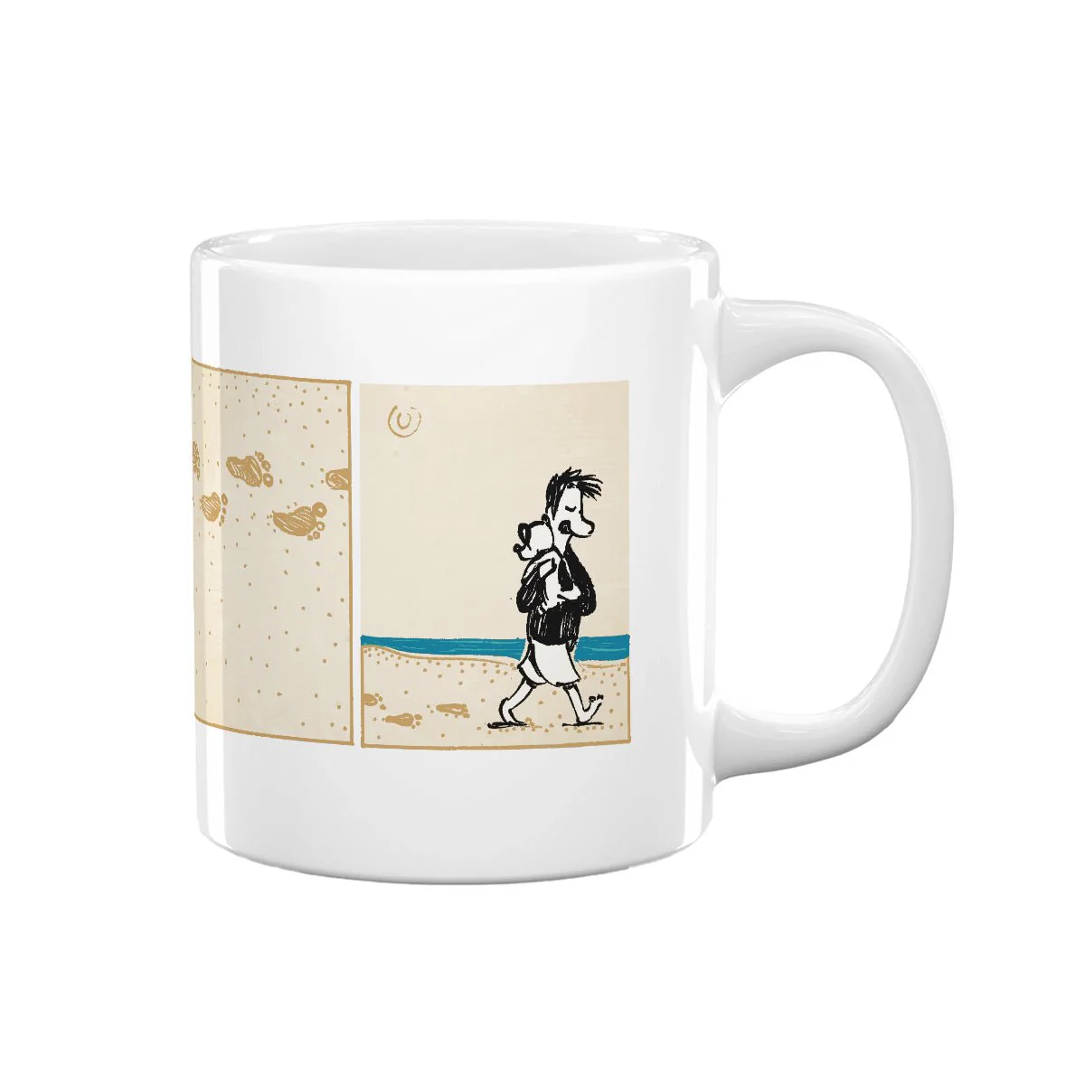 'Trust Each Footprint' Mug