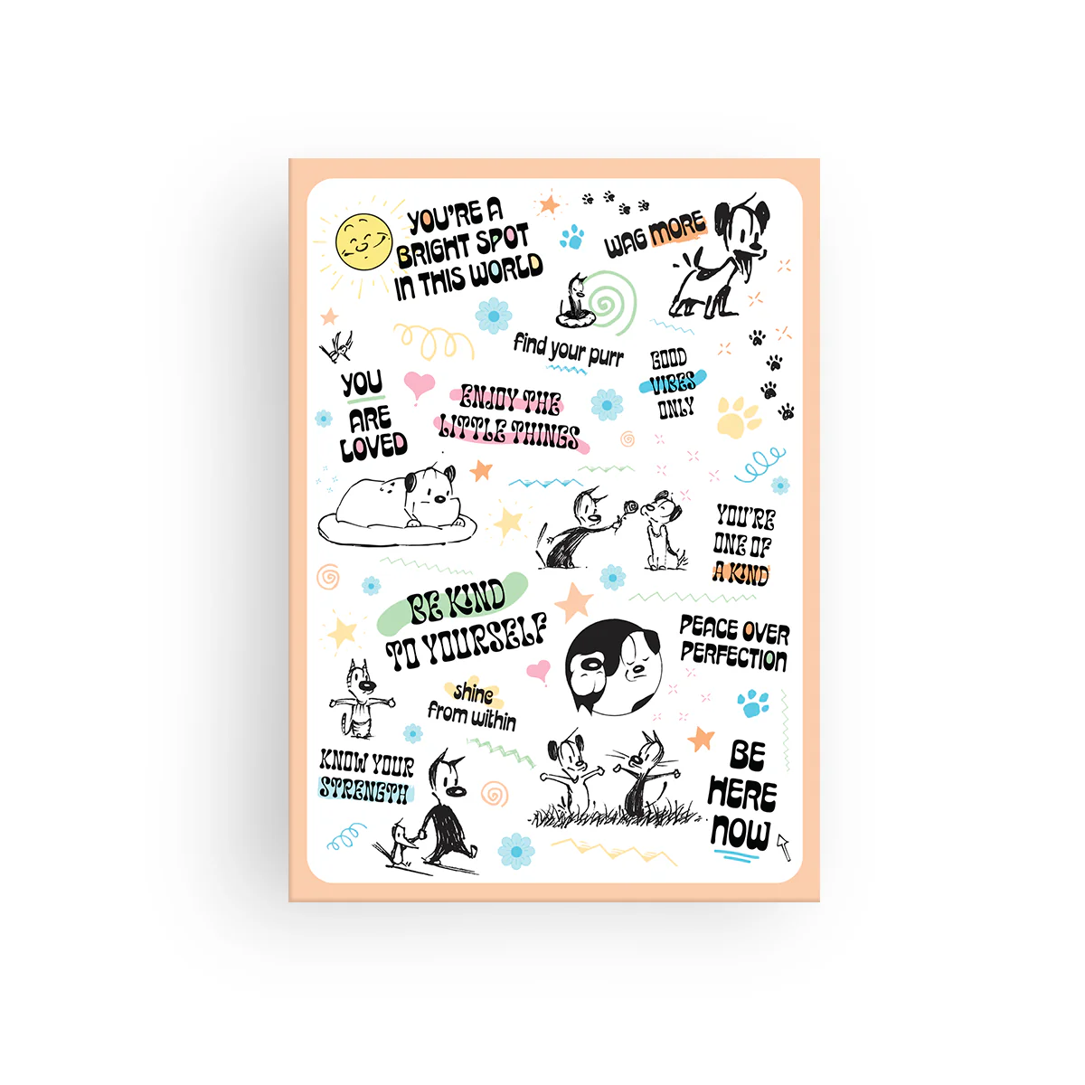 'Sending Warm Thoughts' Greeting Card